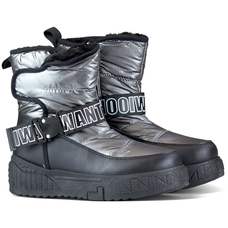 Women's winter boots, insulated, black snow boots Women's winter boots, insulated, black snow boots
