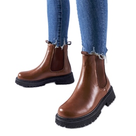 Brown insulated classic Edgar slip-on ankle boots Brown insulated classic Edgar slip-on ankle boots