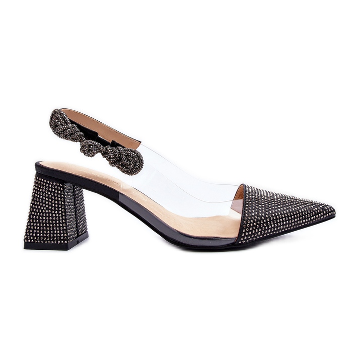 Elegant Pointed Toe Pumps D&amp;A MR91292-1 Black