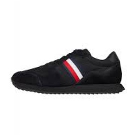 Tommy Hilfiger Runner Evo Mix M shoes FM0FM04699 Bds black