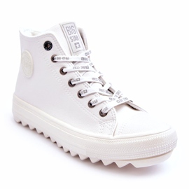 Women's Sneakers Big Star High Warm White GG274108