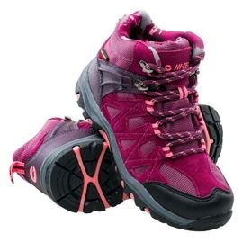 Hi-Tec Kaori Mid Wp trekking shoes 92800210839 pink Hi-Tec Kaori Mid Wp trekking shoes 92800210839 pink