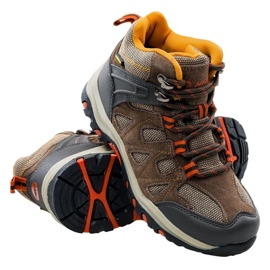 Hi-Tec Kaori Mid Wp Jr trekking shoes 92800210831 brown