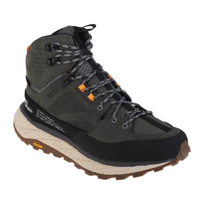 Jack Wolfskin Terraquest Texapore Mid M 4056381-4143 shoes green Jack Wolfskin Terraquest Texapore Mid M 4056381-4143 shoes green