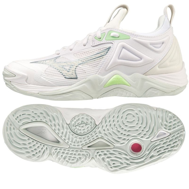 Mizuno Wave Momentum 3 W V1GC231235 volleyball shoes white