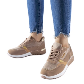 Dark beige Rovagnate sneakers