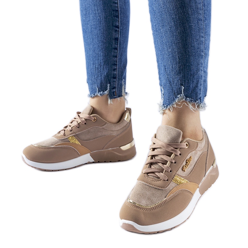 Dark beige Rovagnate sneakers