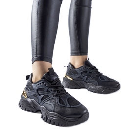 Cislago black sports sneakers Cislago black sports sneakers