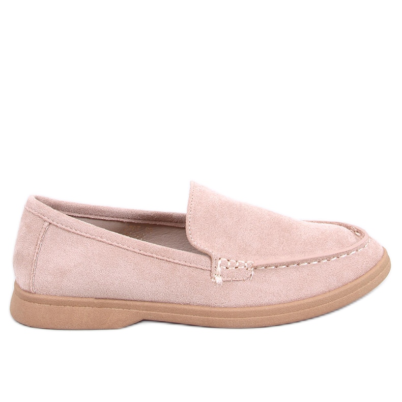 Soft women's moccasins Justt Beige