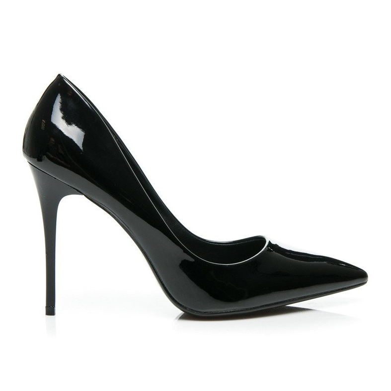 Queen Bee Varnished Passion high heels black