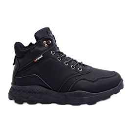 Men's Insulated Trekking Boots Black Daviana Men's Insulated Trekking Boots Black Daviana