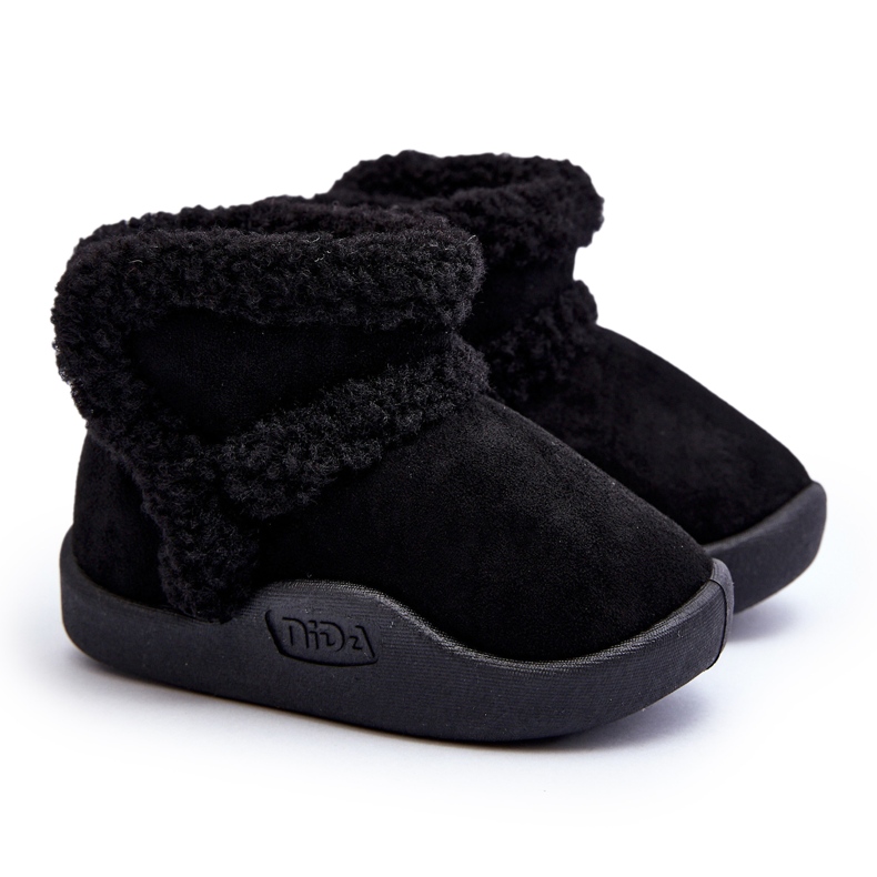 Children's Velcro Snow Boots Black Unitia Children's Velcro Snow Boots Black Unitia