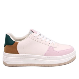 Everss Pink women's sneakers