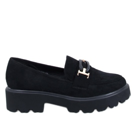 Ralfes Black women's suede moccasins