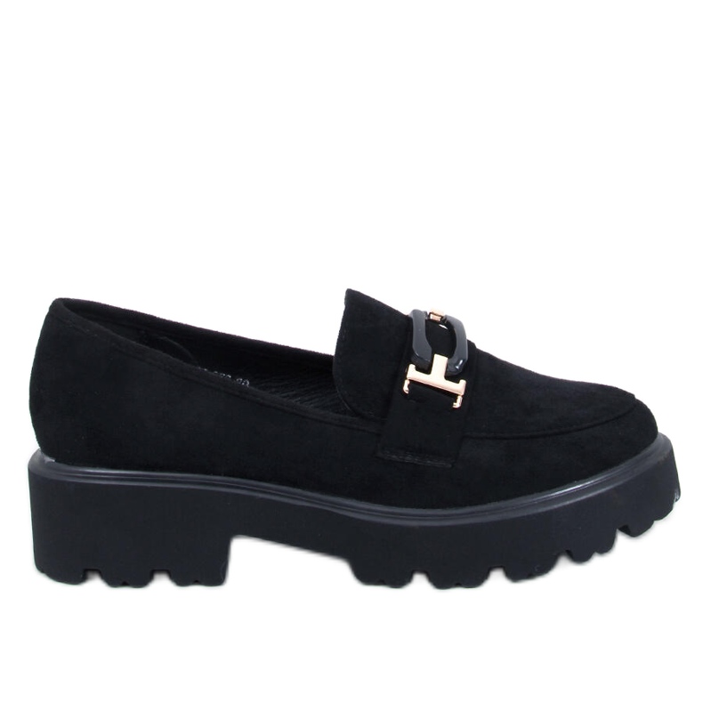 Ralfes Black women's suede moccasins