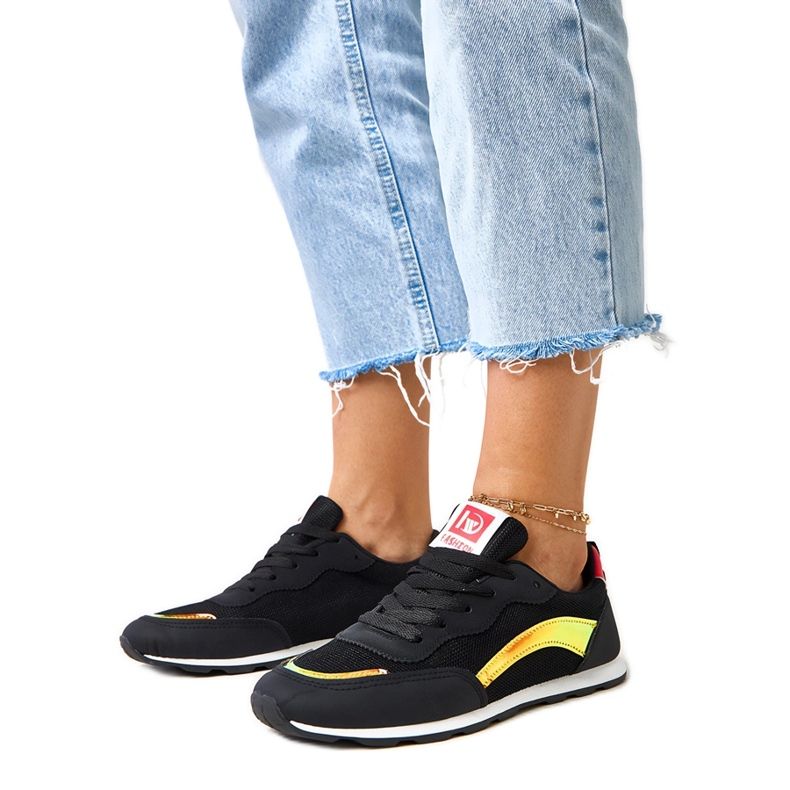 Black Cavior sports sneakers