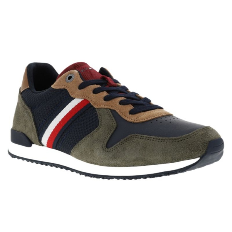 Tommy Hilfiger Iconic Runner Mix M shoes FM0FM04282 multicolored