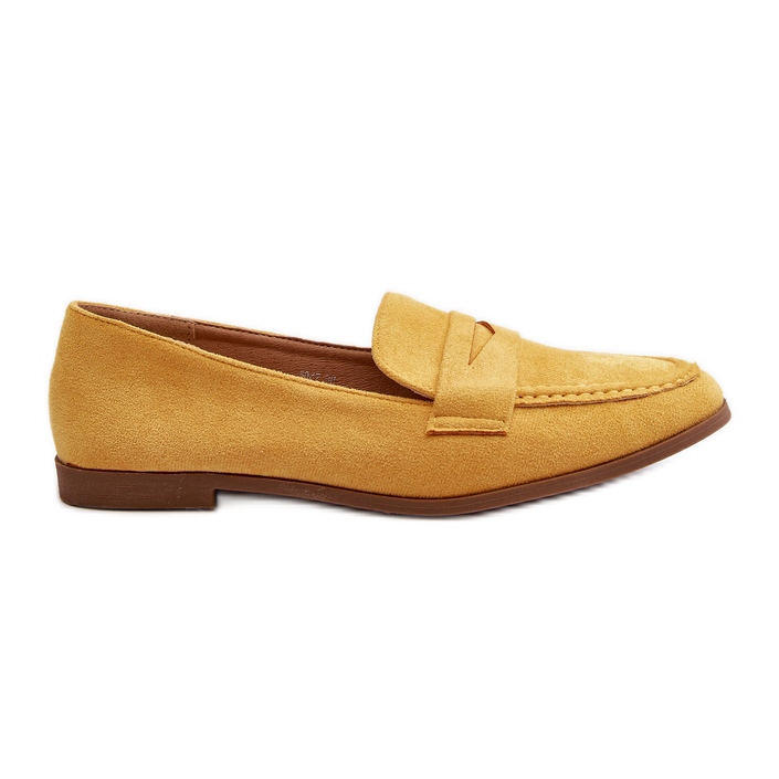 Women's Classic Moccasins Yellow Olevin