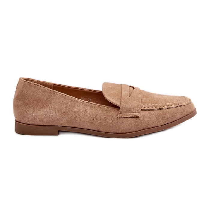 Women's Classic Dark Beige Olevin Moccasins