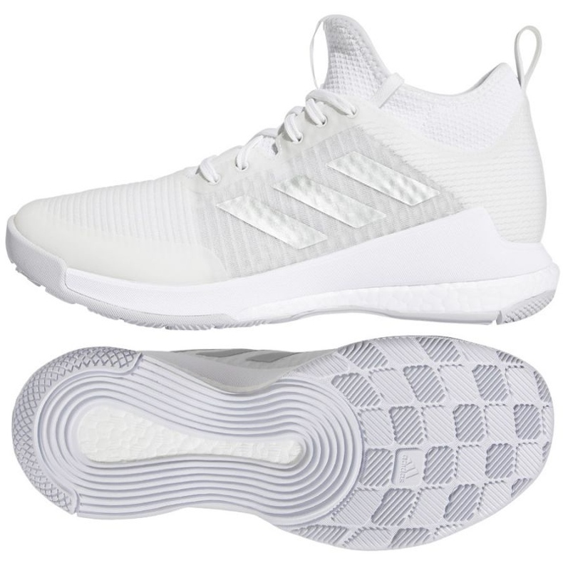 Adidas Crazyflight Mid W volleyball shoes HQ3491 white Adidas Crazyflight Mid W volleyball shoes HQ3491 white