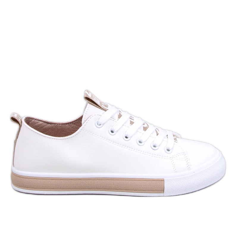 Monae Champagne women's sneakers white