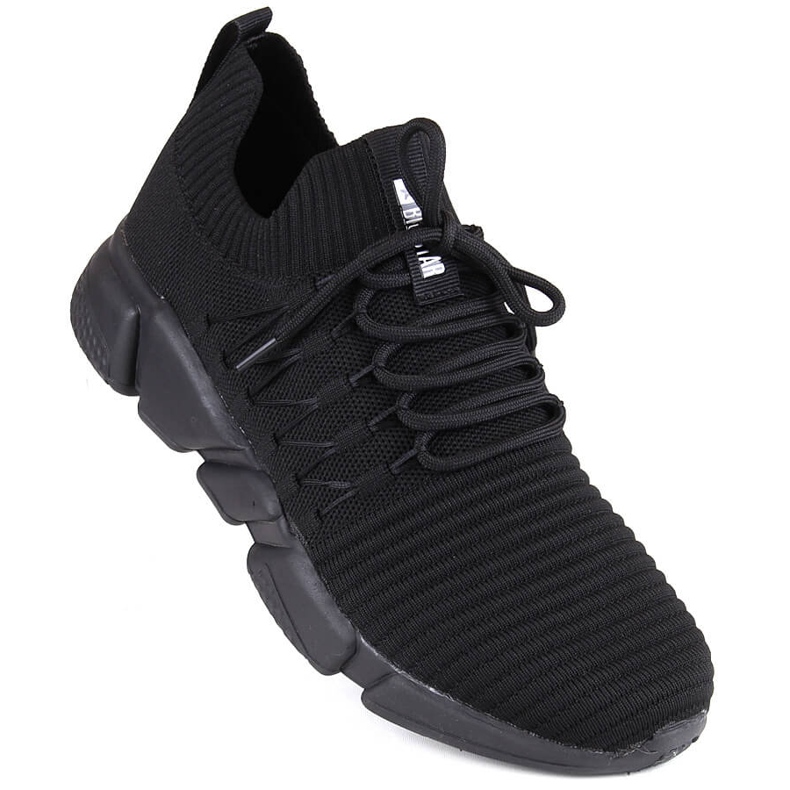 Black lightweight sports shoes Big Star JJ274278