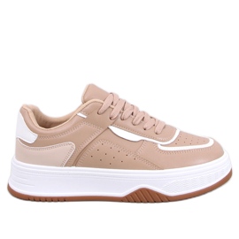 Moriau Camel women's sneakers beige