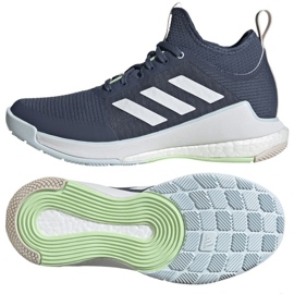 Adidas Crazyflight Mid W IG3971 volleyball shoes blue Adidas Crazyflight Mid W IG3971 volleyball shoes blue