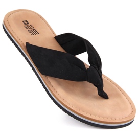 Women's black flip-flops Big Star LL274625 Women's black flip-flops Big Star LL274625