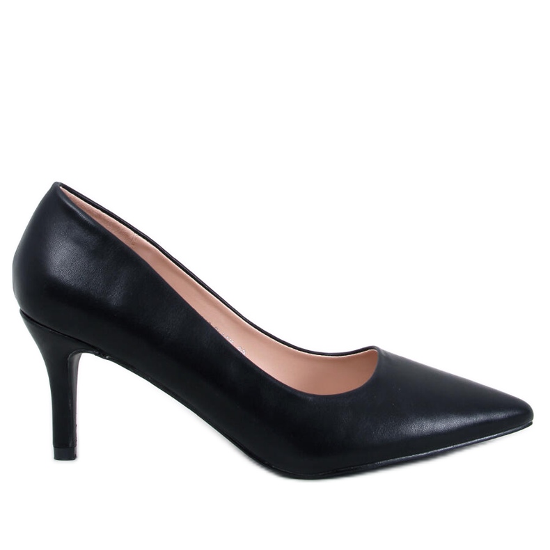 Lauryn Black low-heeled pumps