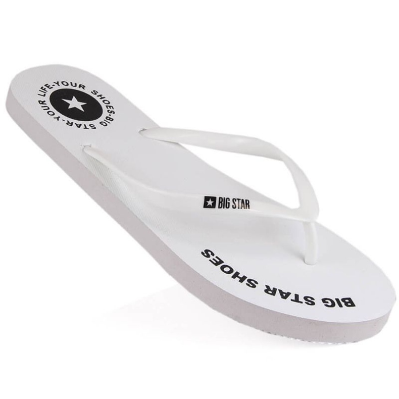 Big Star W flip-flops LL274795 INT1837B white