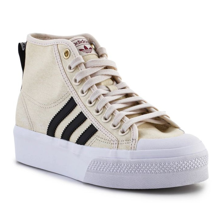 Adidas Nizza Platform Mid W shoes H00641 beige Adidas Nizza Platform Mid W shoes H00641 beige