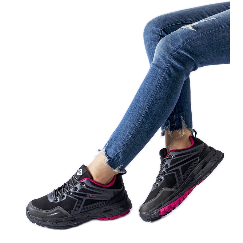 Black Lee Cooper LCJ-22-01-1370L sneakers Black Lee Cooper LCJ-22-01-1370L sneakers