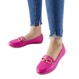 Pink buckle moccasins from Sovera Pink buckle moccasins from Sovera