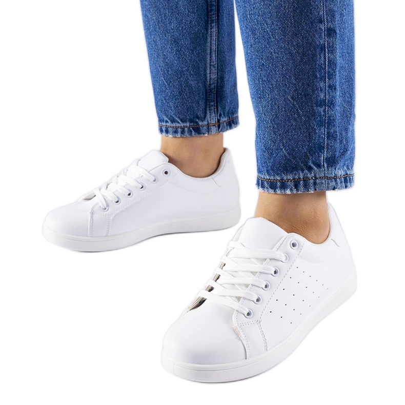 White Bourassa sneakers