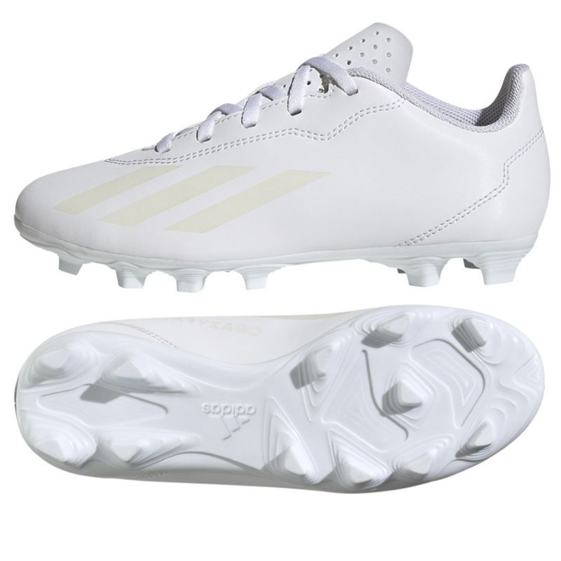 Adidas X CRAZYFAST.4 FxG Jr IE1589 shoes white