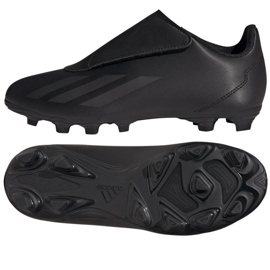 Adidas X Crazyfast.4 Vel FxG Jr IE4063 shoes black