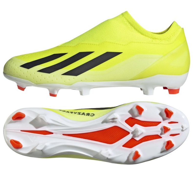 Adidas X Crazyfast League Ll Fg M IG0622 shoes yellow