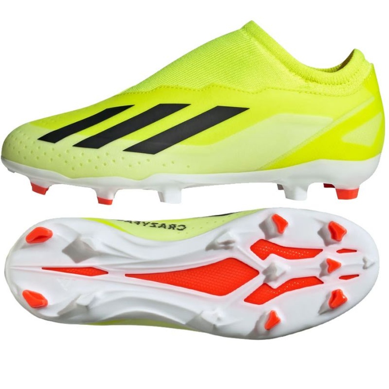 Adidas X Crazyfast League Ll Fg Jr IF0689 shoes yellow
