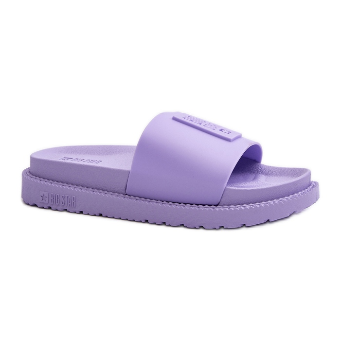 Women's flip-flops Big Star LL274426 Purple violet