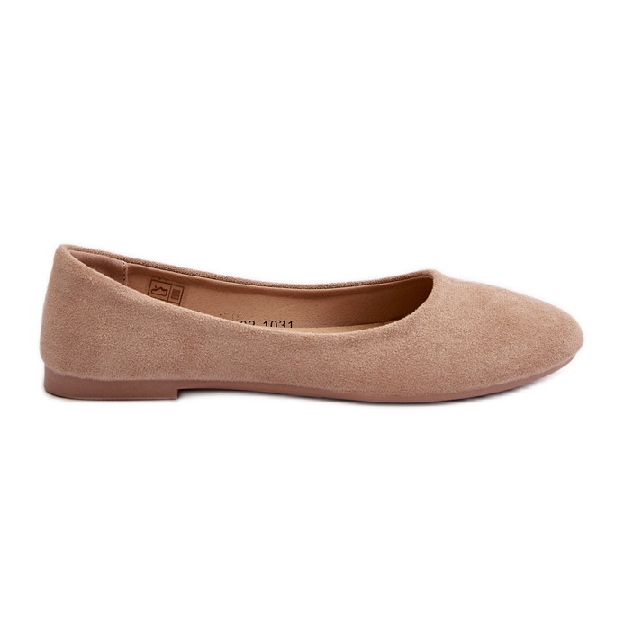 Women's Beige Suede Ballerinas Lasota Women's Beige Suede Ballerinas Lasota