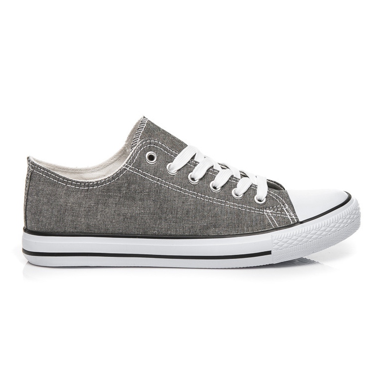 Tlck Shoes Denim Sneakers grey
