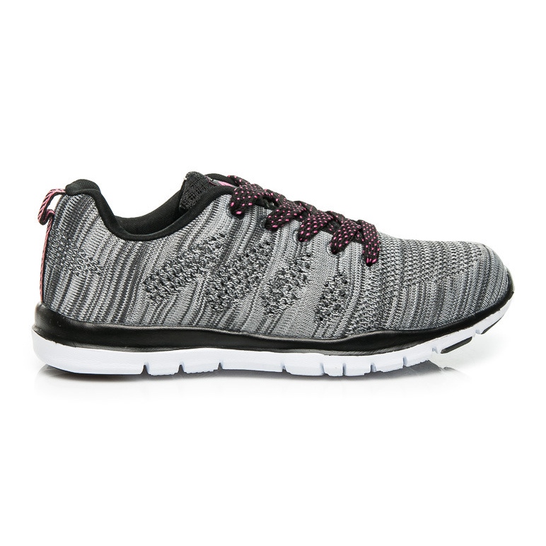 American Club Striped sports shoes grey