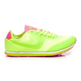 Haker Two-color sports shoes green Haker Two-color sports shoes green