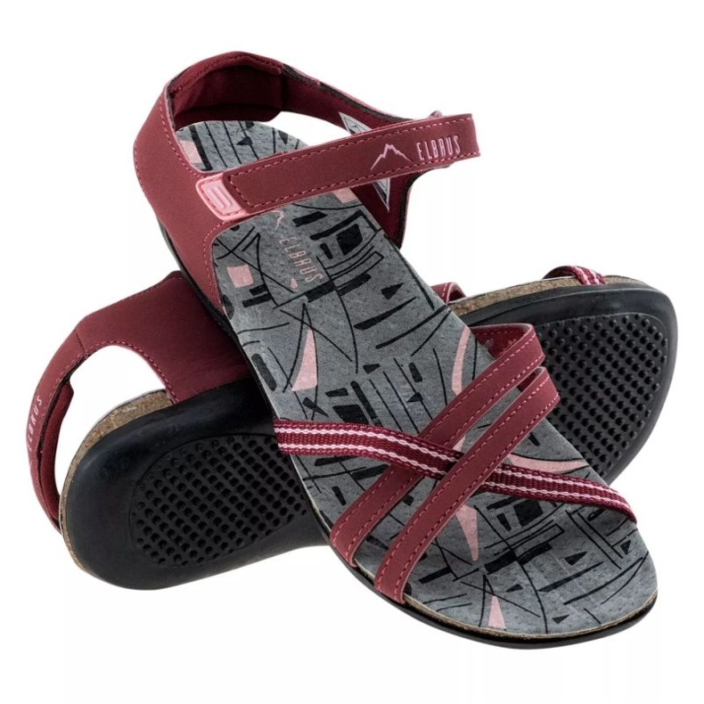 Elbrus Lavera W sandals 92800224780 red Elbrus Lavera W sandals 92800224780 red