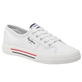 Pepe Jeans Brady Basic W PLS31287 shoes white