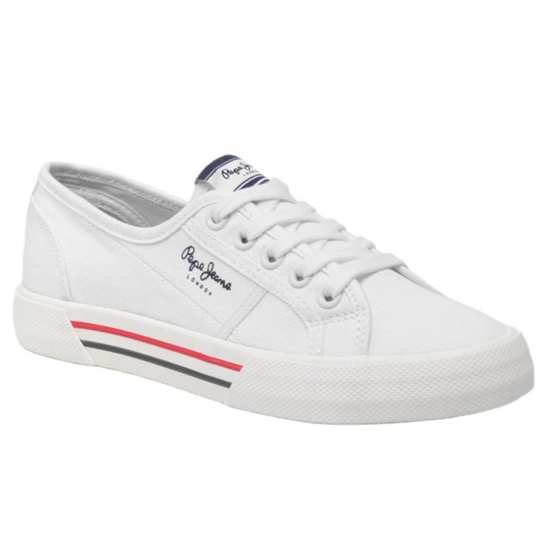 Pepe Jeans Brady Basic W PLS31287 shoes white