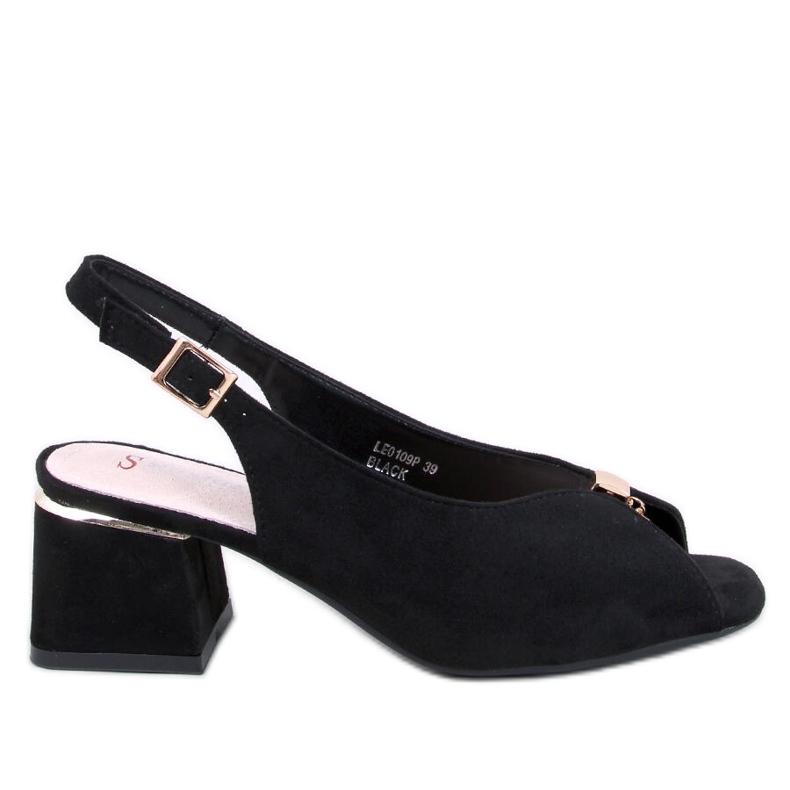Seastar Vandell Black high-heeled sandals