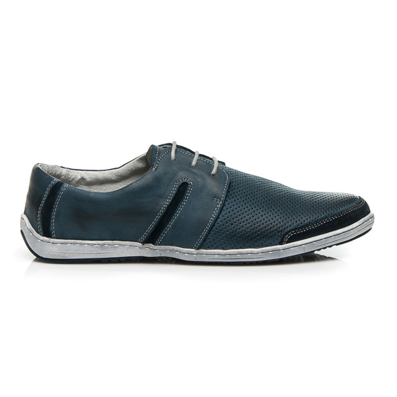 Lucca Leather shoes blue Lucca Leather shoes blue