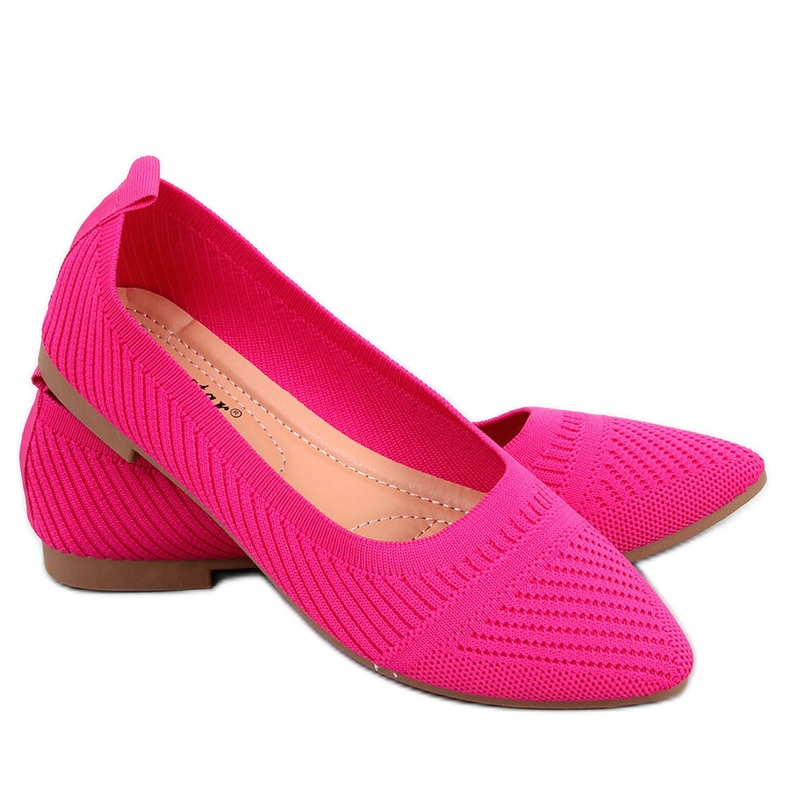 Kayla Fuchsia woven ballet flats pink Kayla Fuchsia woven ballet flats pink
